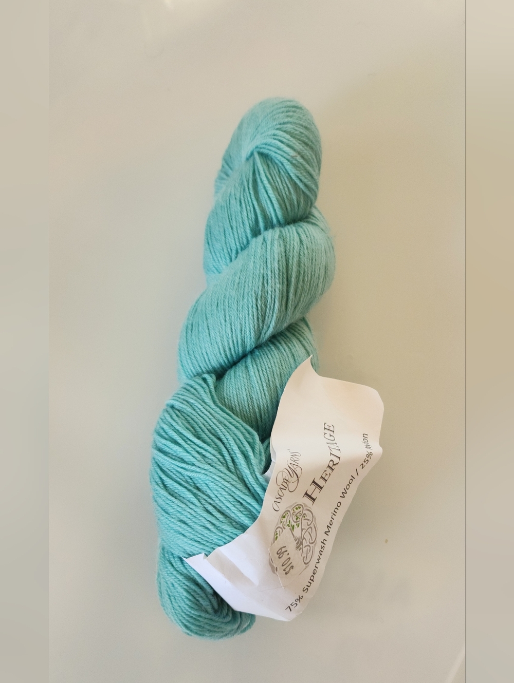 Cascade Heritage Color 5704 Dusky Turquoise